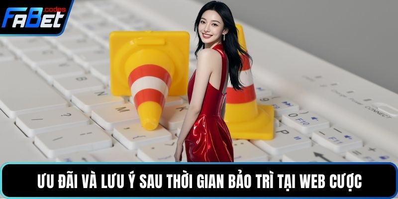Ưu đãi và lưu ý sau thời gian bảo trì tại web cược